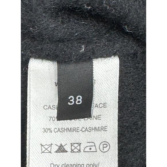 Joseph Lisa Long Wool Cashmere Coat Collared Long Long Sleeve Winter 38 US 6 - Picture 4 of 13